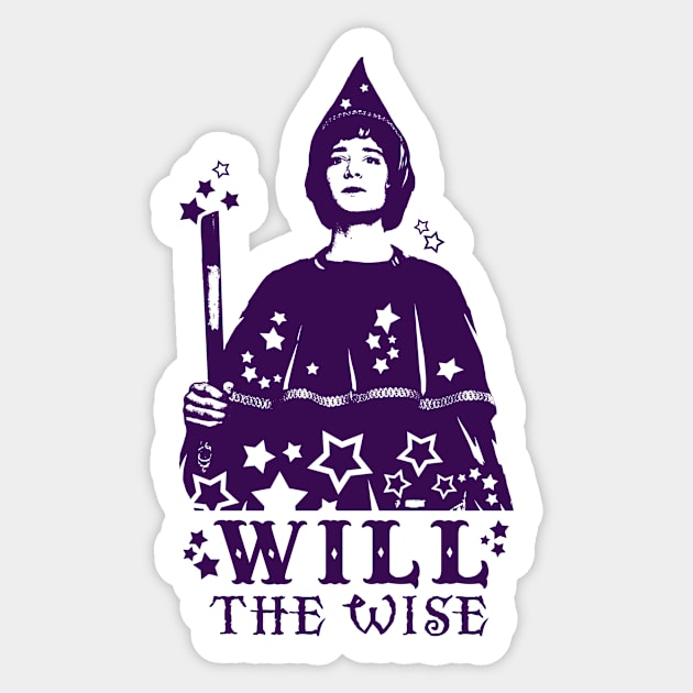 Will The Wise Sticker by VanHand